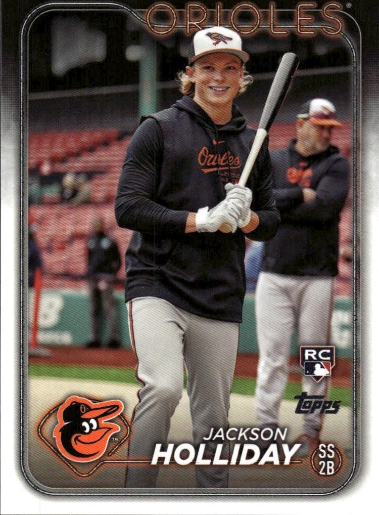 2024 Topps #697 Jackson Holliday Rookie Variations