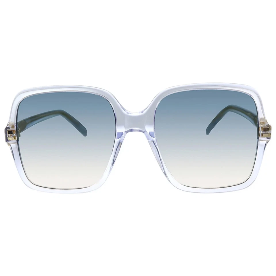 Gafas de sol Givenchy GV7123/G/S 900I4 marco cuadrado cristal degradado azul Foto 4 de 4