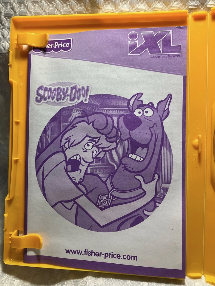 Scooby-Doo iXL Fisher Price Buen Estado Usado Videojuego y Manual Foto 3 de 4
