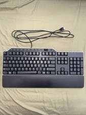 Dell KB522-BK-US Enterprise Multimedia Keyboard Mechanical USB Wired W Palm Rest