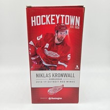 Niklas Kronwall Detroit Red Wings Bobblehead 2018 2019 Stadium Giveaway SGA New