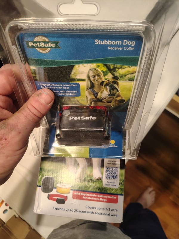 Invisible Dog Fence PetSafe Stubborn Dog In-Ground Fence System W/ Extra Collar