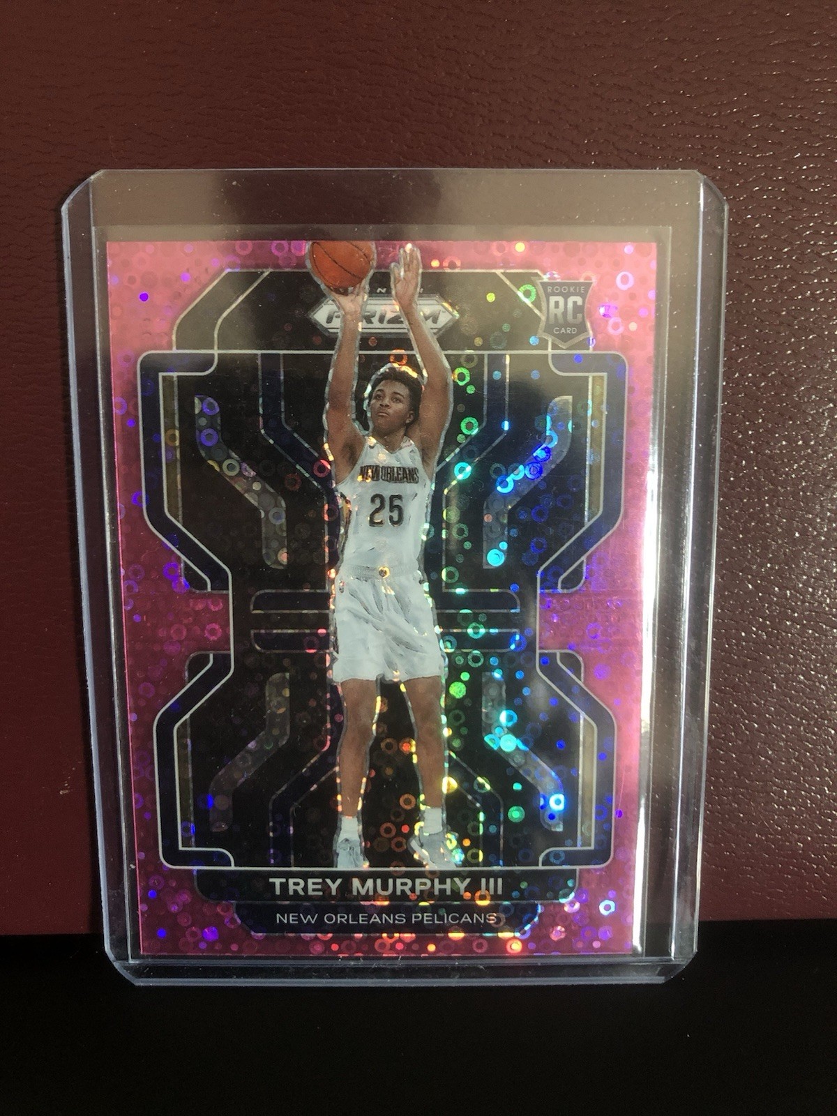 2021-22 Panini Prizm - Trey Murphy III #288 Pink Fast Break Prizm /50 (RC)