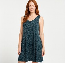 G.A.S CO Women’s Blue Floral Sleeveless Summer Dress Size 18/20