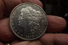 1878-S First Year Morgan Silver Dollar Looks UNC but won't grade due to scratch