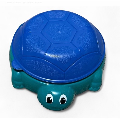 Rubbermaid Turtle Divided Snack Bowl With Bowl Lid Kids Toddler HTF VTG
