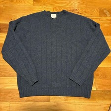 J.CREW Men's Lambswool Sweater Size L
