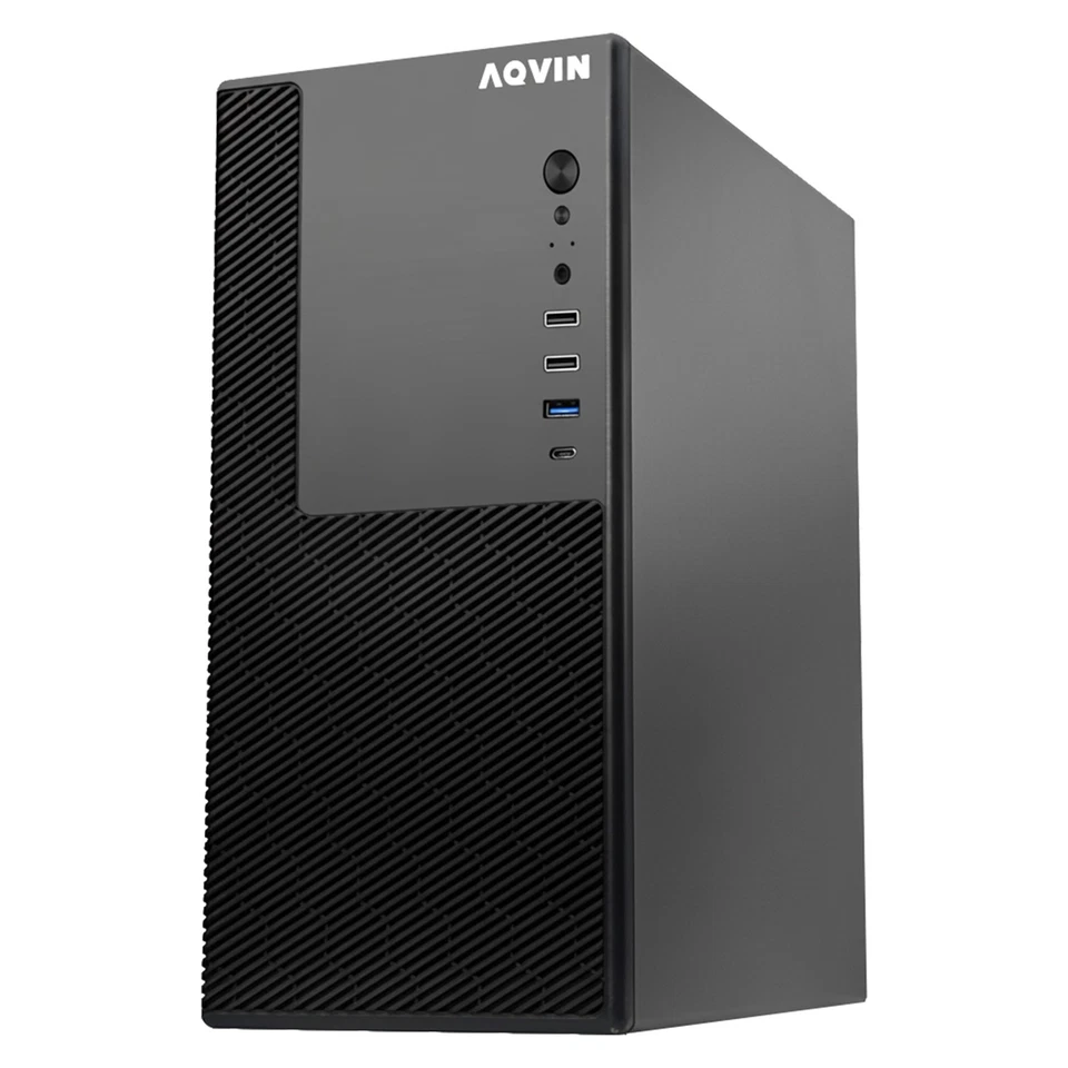AQVIN MTX60 Tower Desktop Computer Intel i7 32GB RAM 1TBNVMe SSD HDMI Windows 11 - Image 4 of 4