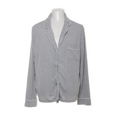 ASOS Design, Pyjamahemd, Größe: 46, Grau, Elasthan/Polyester/Viskose #lqs