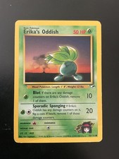 Pokemon Erika's Oddish (78) Gym Heroes vintage card #078/132 Wotc 2000