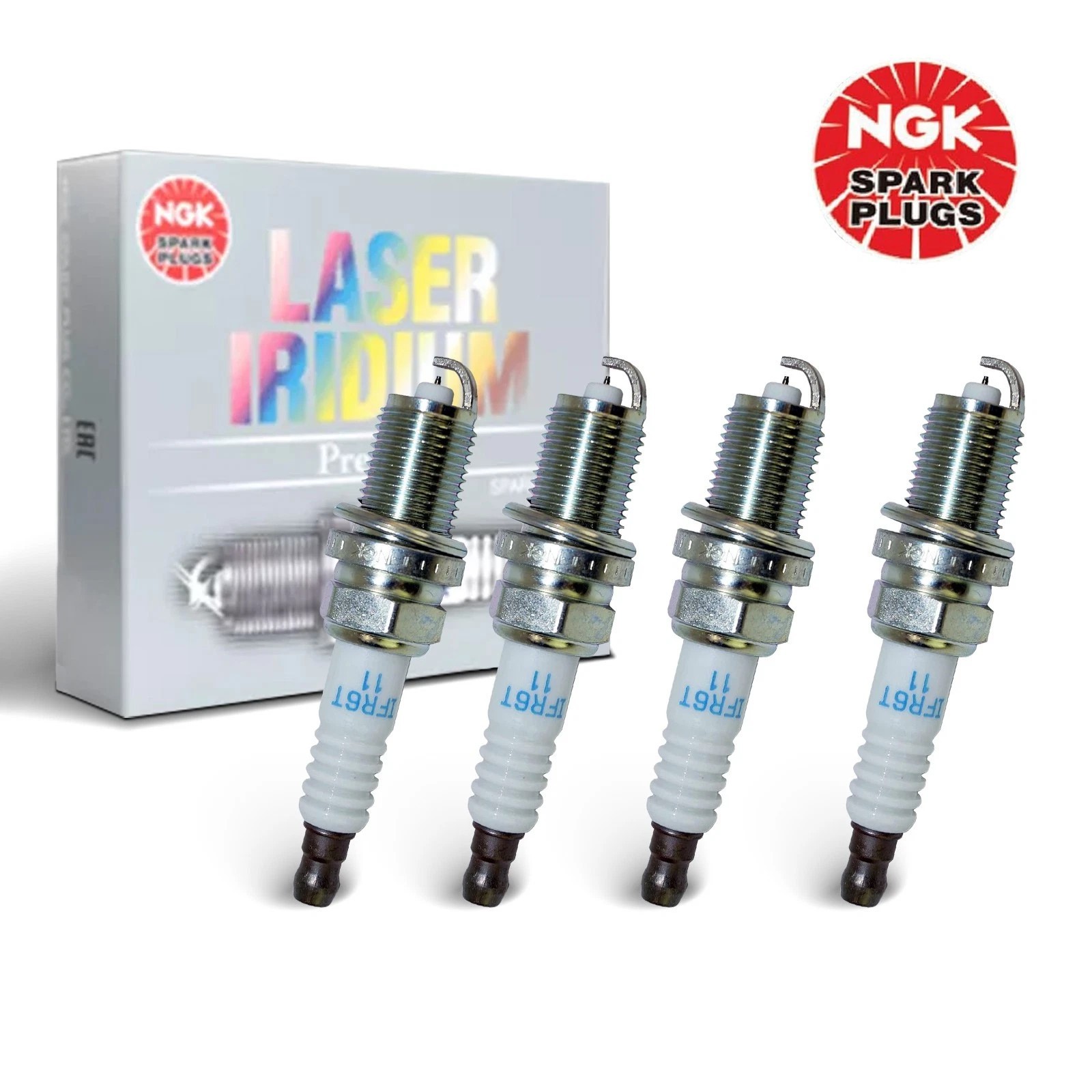 4Pcs NGK Iridium IFR6T11 4589 Spark Plugs For Camry Lexus Corolla RAV4 Tundra