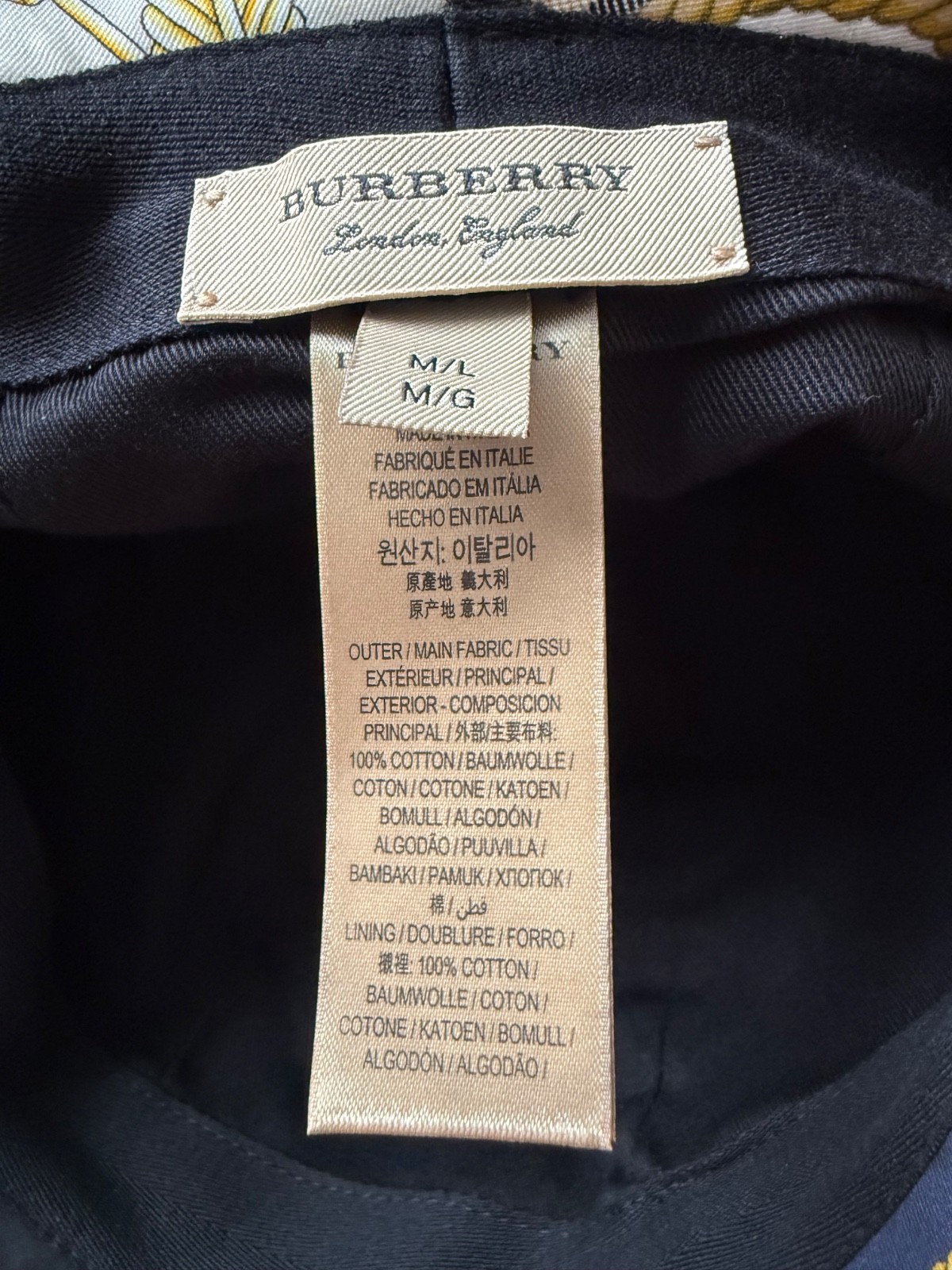 Burberry Patchwork Bucket Hat – Multicolor, Size … - image 4