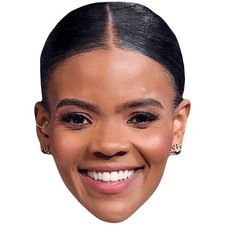 Candace Owens Smile Celebrity Mask, Flat Card Face, Fancy Dress Mask