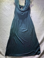 NEW $110 SOMA Goddess Maxi Bra Dress XS Wildberry Pads Ruched Jersey Stretch