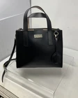 Kate Spade Black Smooth Leather Putnam Drive Anissa Satchel
