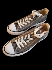 Converse All Star Chuck Taylor's Gray, Men's Size 5, Women's Size 7
