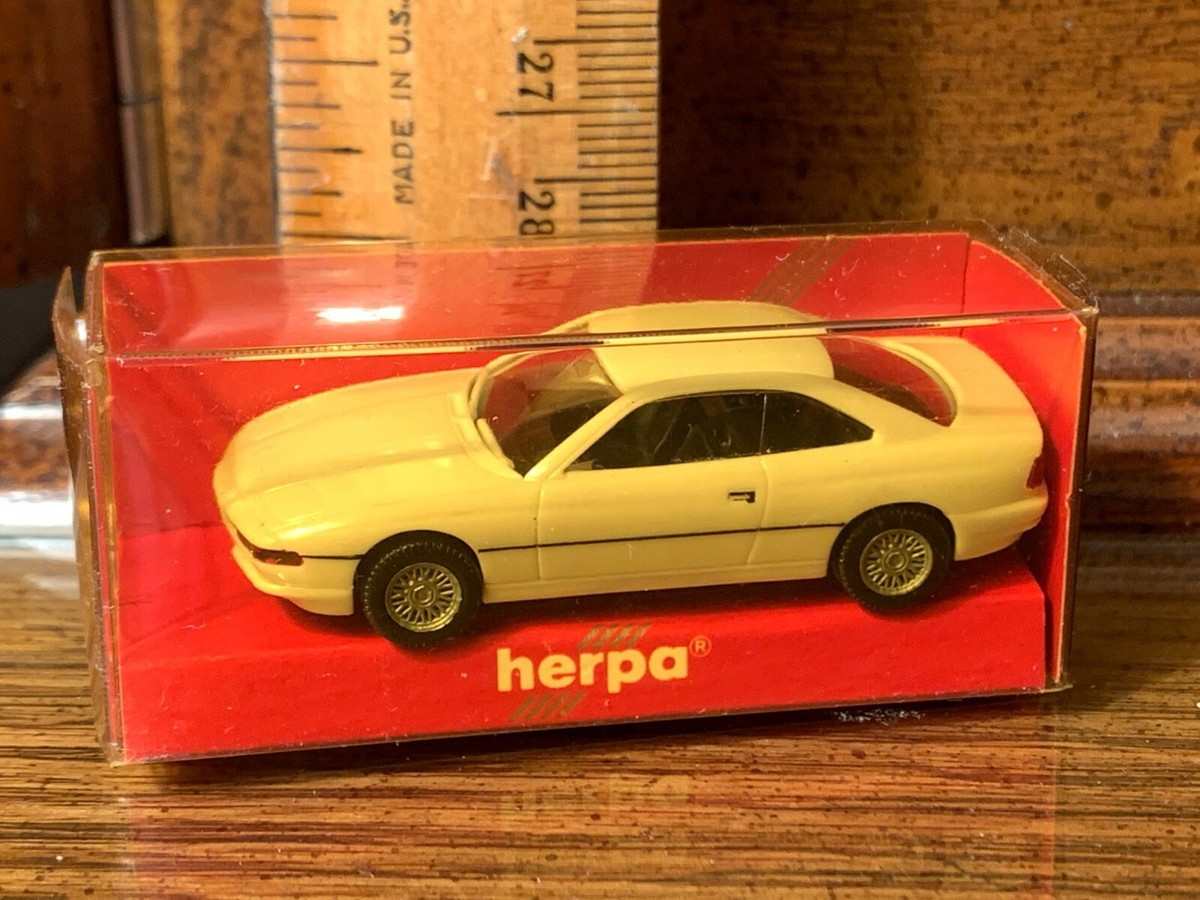 Herpa #2079 White BMW 850i Coupe HO 1/87 Scale Vehicle Made In W