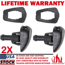 2x Car Window Windshield Washer Spray Wiper Sprinkler Nozzle For Honda Chevrolet