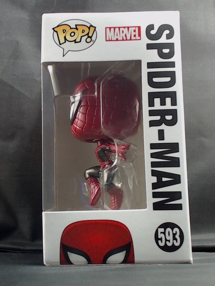 Spider-Man Metallic Funko Pop Marvel Spiderman Hot Topic