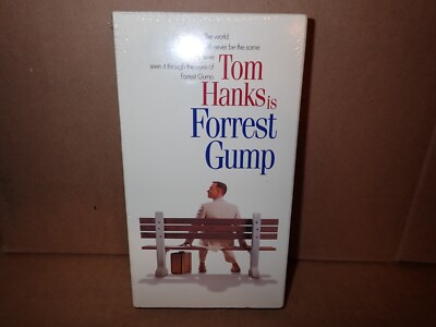 VHS Movie Forrest Gump ERROR VHS Sealed Tom Hanks 1994 Paramount Home Video