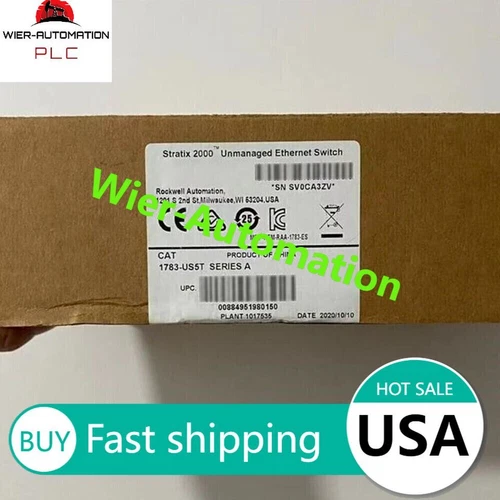 5 Stück 2024 Neu Factory Sealed AB 1783-US5T Stratix 2000 Ethernet Switch 5 Pt VIP - Bild 1 von 1