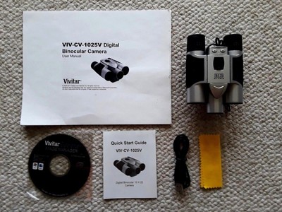 vivitar 10x25 digital camera binoculars