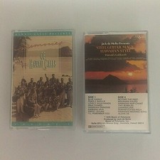 Hawaiian Music Lot Of 2 Cassettes Memories of Hawaii Calls  Steel Guitar Magic