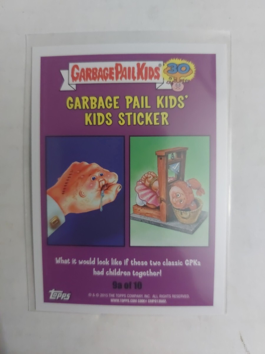 1985 Topps Garbage Pail Kids 1st Series 1 Matte Card #15b Mauled Paul