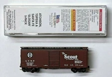 MTL Micro-Trains 02051107 Santa Fe ATSF 141333 "The Scout" Bx-37 40 foot boxcar