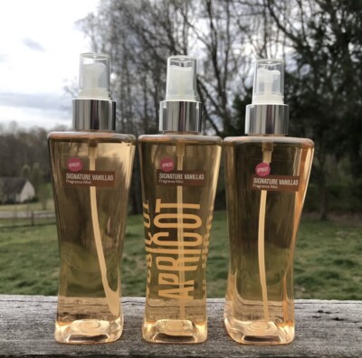 Bath Body Works Signature Vanillas Apricot Fragrance Mist spray