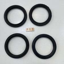 NOS Solid Black Rubber Tyres Triang Scooter Pram Trike 133mm Inner Diameter T11