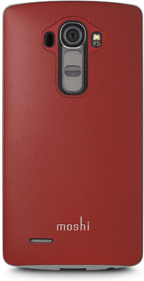 Moshi iGlaze Napa Premium Case for LG G4 | Garnet Red