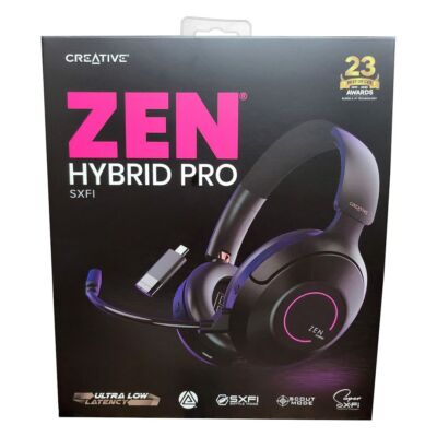 Creative Zen Hybrid Pro SXFI Wireless Over-ear Gaming Headphones (51EF1040AA002) | eBay Creative Zen Hybrid Pro SXFI Wireless Over-ear Gaming Headphones (51EF1040AA002) | eBay