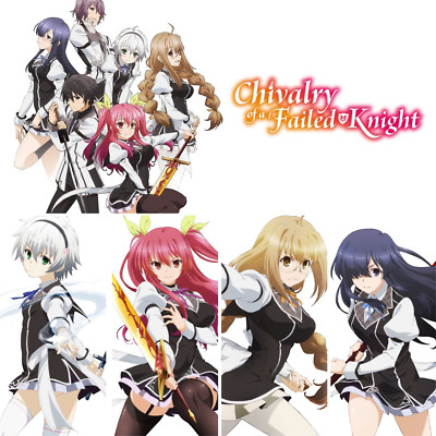 Chivalry of A Failed Knight Complete TV Series 1-12 English Dubbed Sub Anime DVD