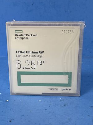 HP ENTERPRISE  LTO-6 ULTRIUM RW  MP DATA CARTRIDGE  6.25 TB