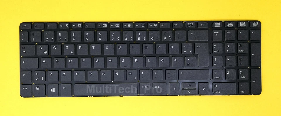 DE Tastatur HP Probook 450 G0 450 G1 455 G0 G1 470 G1 G2 Series ohne Rahmen - Bild 2 von 3