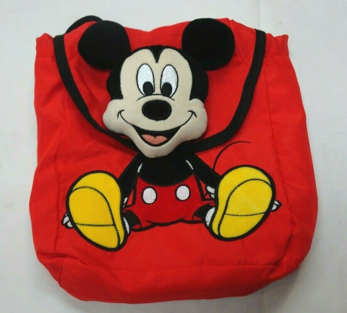 Adorable Disney Mickey Mouse Backpack w/Plush Mickey Head  display picture 1