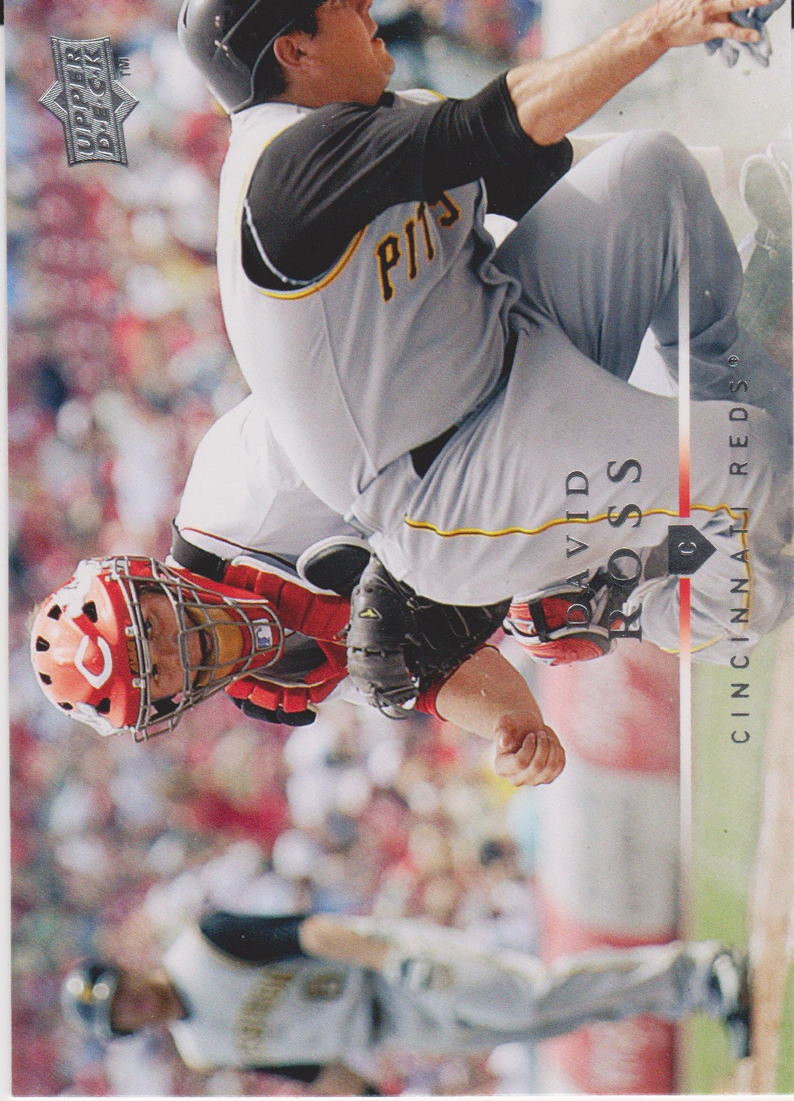 David Ross 2008 Upper Deck # 236 Cincinnati Reds Baseball