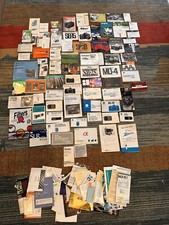 Vintage Camera Manuals Booklets Huge Lot Of Pamphlets Hasselbald Nikon Minolta 