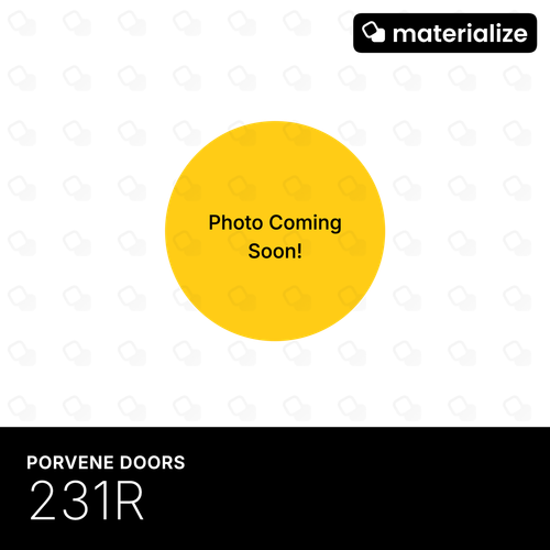 Porvene Doors - 231R, Industrial Sheet Replacement (Series 200)