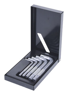 KS Tools XZN-Winkelstiftschlüssel-Satz, kurz, 5-teilig - 151.4100