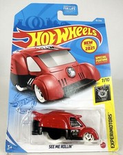 HOT WHEELS EXPERIMOTORS SERIES SEE ME ROLLIN' IN RED 7/10 81/250