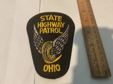 Ohio State Highway Patrol collectors patch new and Full Size,Tracking Insured
