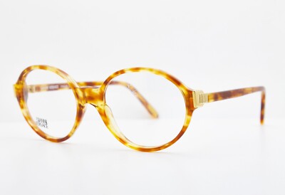 Gianni Versace Mod.V 52 Glasses Frame Made In Italy Fashion 80s Eyewear Frame