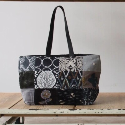 ミナペルホネン　ピースバッグ　gray mix piece, bag 特別カラー発売のお知らせ。1月15日～ - minä perhonen