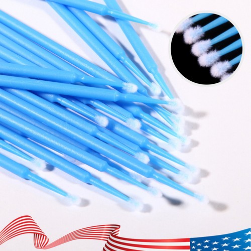 USA Micro Brushes Applicators Microbrush Dental Applicator Tips 4 Colors - Picture 12 of 54