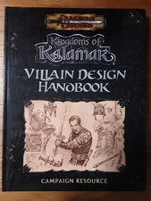 Kingdoms Of Kalamar Villain Design Handbook, Dungeons & Dragons, 2002 Edition