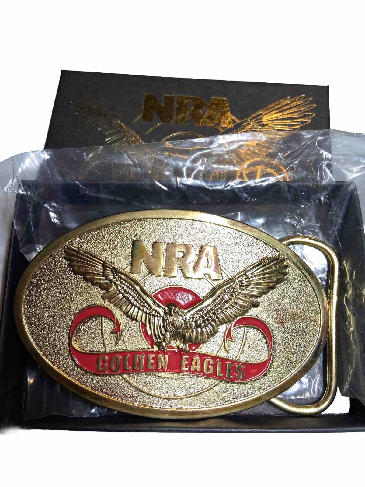 RARE Golden Eagles NRA National Rifle Association Red… Gem
