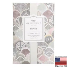GREENLEAF Large Scented Envelope Sachet - Haven - 3 pack - Made In The USA