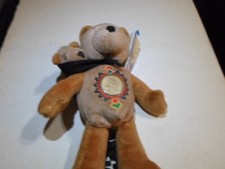 Limited Treasures 2002 Coin Bear Sacagawea Pomp Bean Bag Plush Collectible Coin